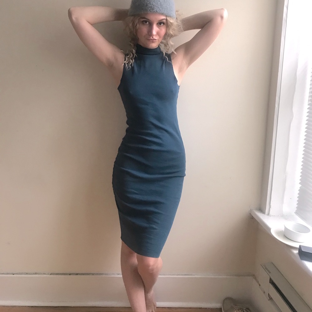 UrbanRenewal Raw-Hem Midi Bodycon